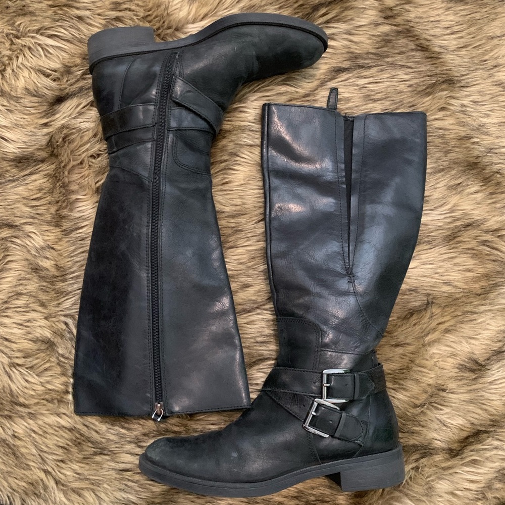 Enzo Angiolini Leather Boots